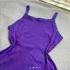 Y2K Purple tank top
